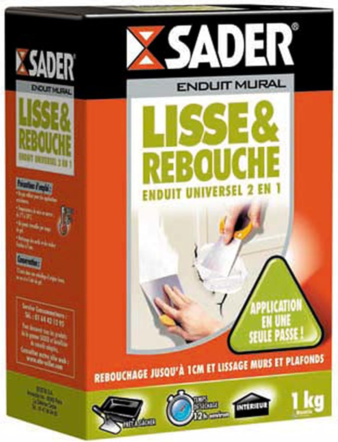 Sader Enduit Lisse & Rebouche