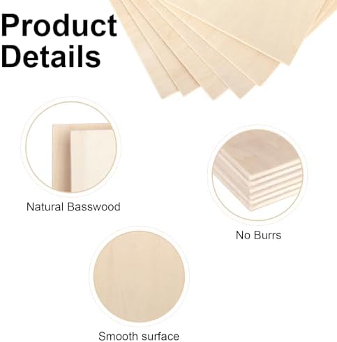 Vue 6 de Pièces Contreplaqué mm Feuilles