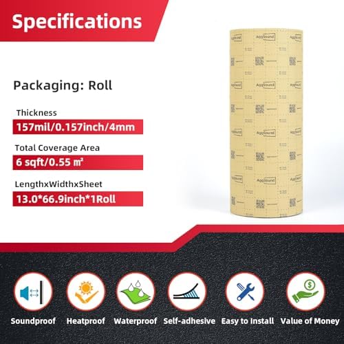 Vue 2 de AggSound rouleau 4mm×cm