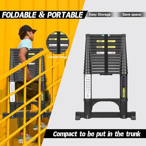 Vue 5 de Échelle télescopique en Aluminium