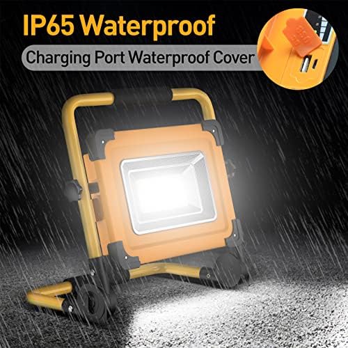 Vue 6 de Projecteur Chantier LED Rechargeable