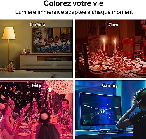 Vue 4 de Tapo Ampoule Connectée WiFi