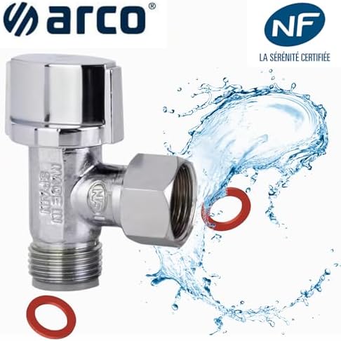 Vue 3 de Altech robinet d'arrêt