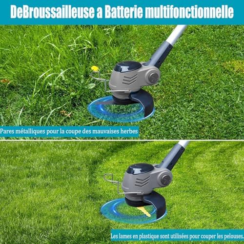 Vue 5 de Debroussailleuse Electrique sans Fil
