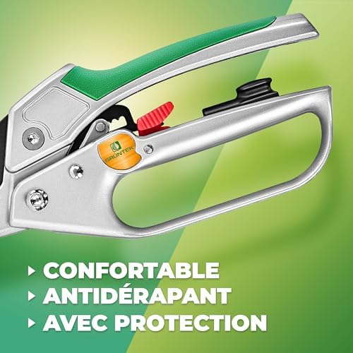 Vue 4 de GRÜNTEK Sécateur de Jardin