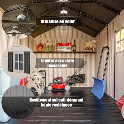 Vue 5 de Grand Abri de Jardin