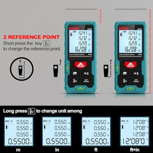 Vue 3 de Télémètre Laser Mètre Laser