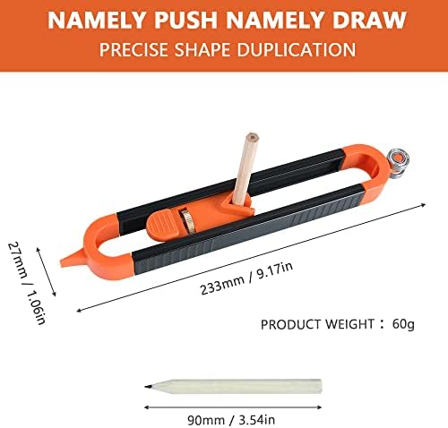 Vue 3 de flintronic Jauge de Contour