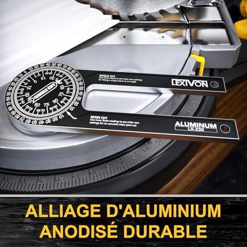 Vue 2 de LEXIVON Rapporteur dAngle Règle