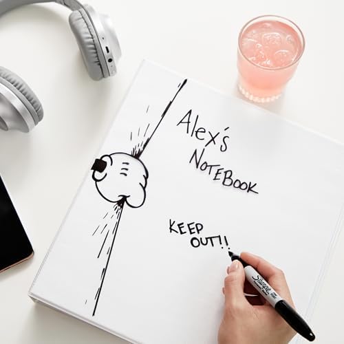 Vue 6 de Sharpie marqueurs indélébiles pointe