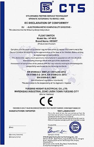 Vue 2 de QWORK Pièces Interrupteur à