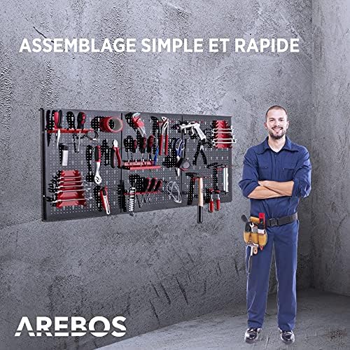 Vue 5 de AREBOS Panneau à Outils