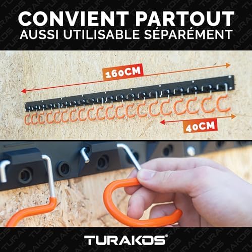 Vue 6 de TURAKOS Support outils jardin
