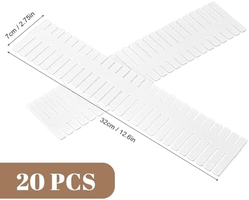 Vue 2 de Séparateurs de tiroirs réglables
