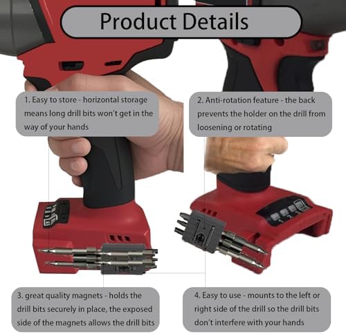 Vue 4 de Porte Embout Magnétique Universel
