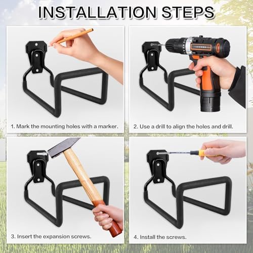 Vue 4 de Muyohix Support de Tuyau