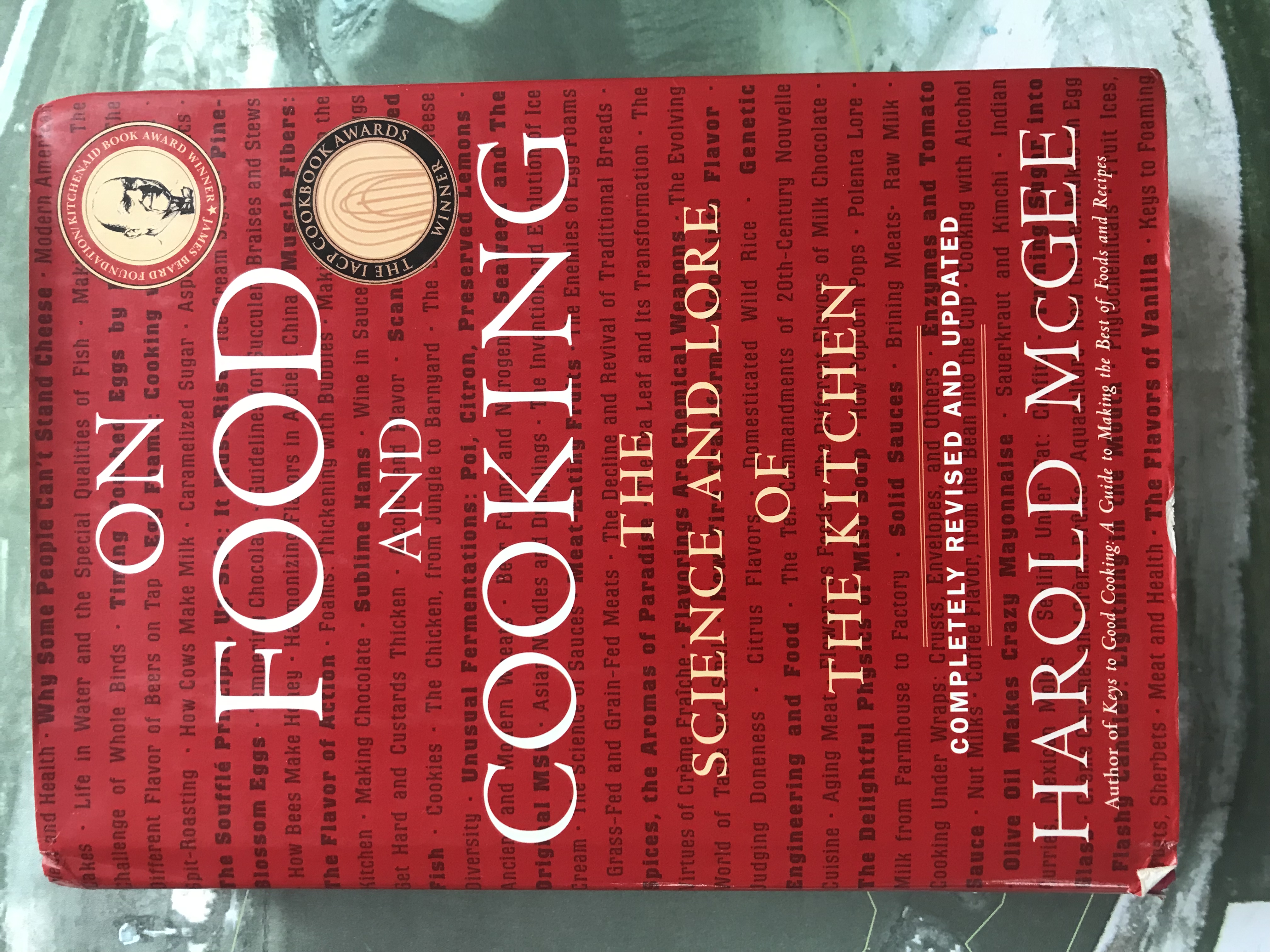 on food and cooking 图书封面