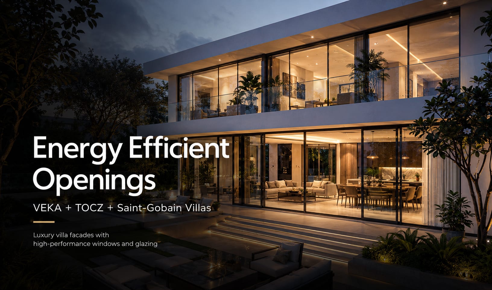 Energy Efficient Openings (VEKA + TOCZ + Saint-Gobain Villas)