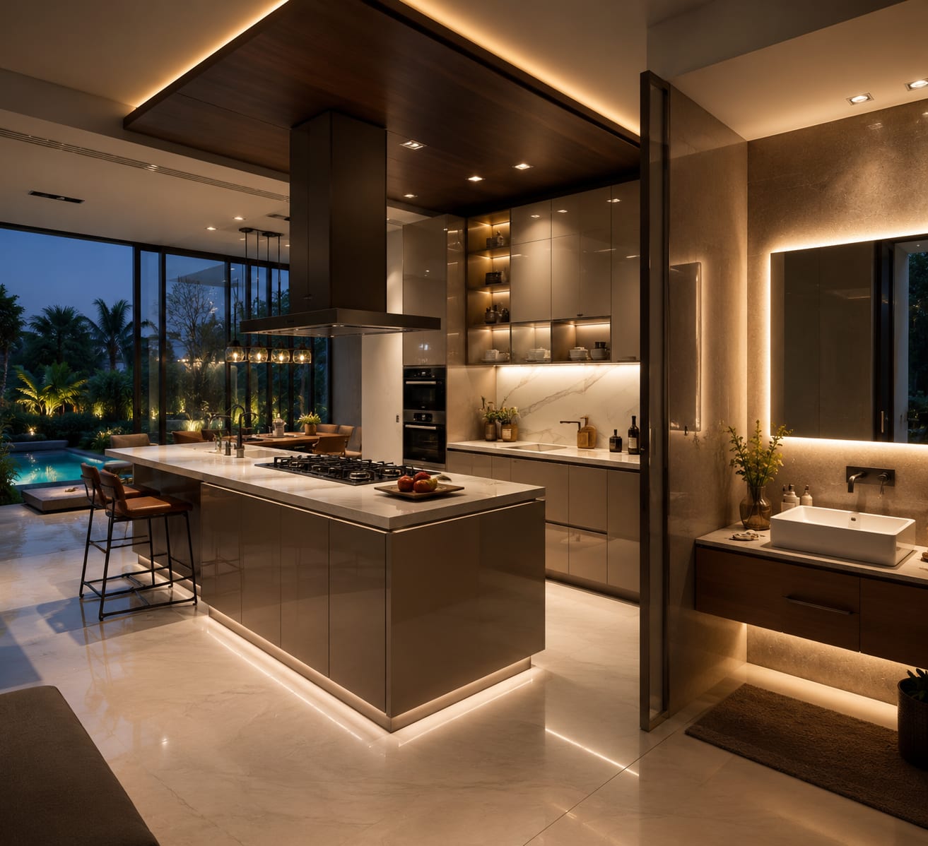 Bespoke kitchen and smart living design