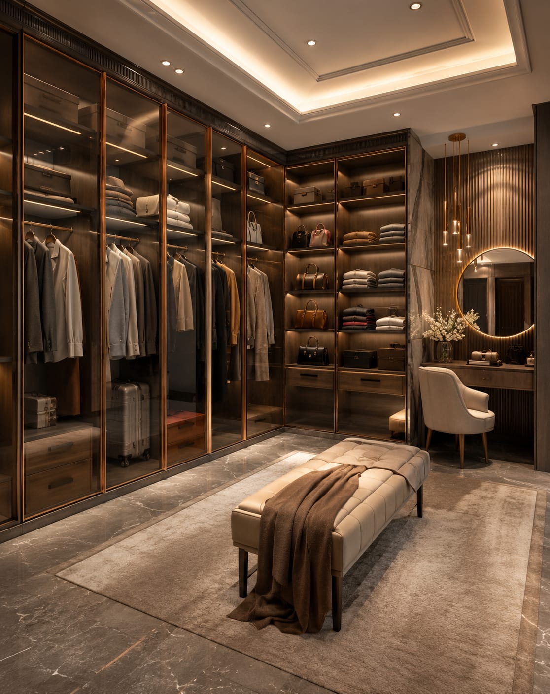 4.Luxury dressing rooms 