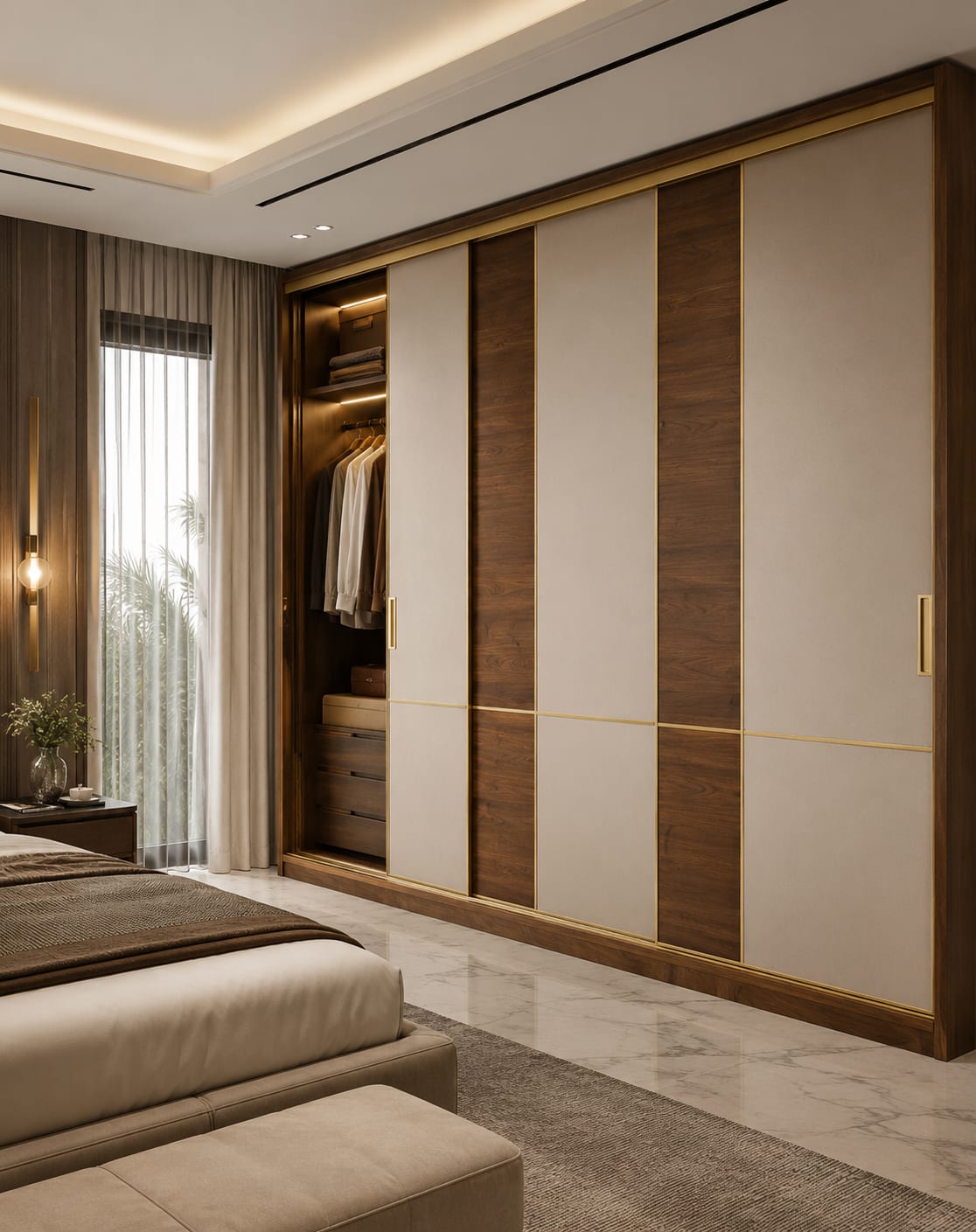 Master bedroom wardrobes