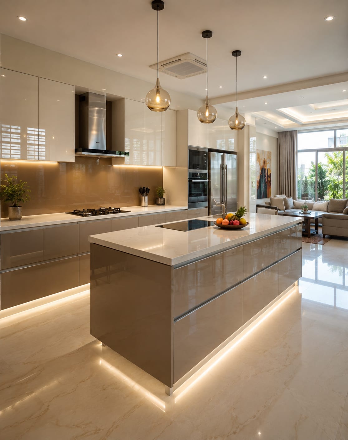 Island kitchens