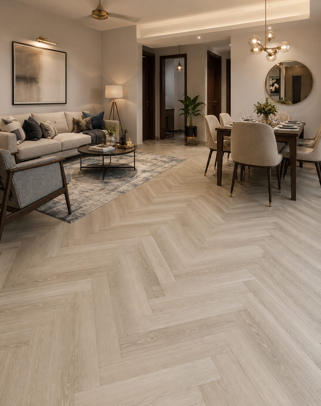 Rental luxury apartments / model flats