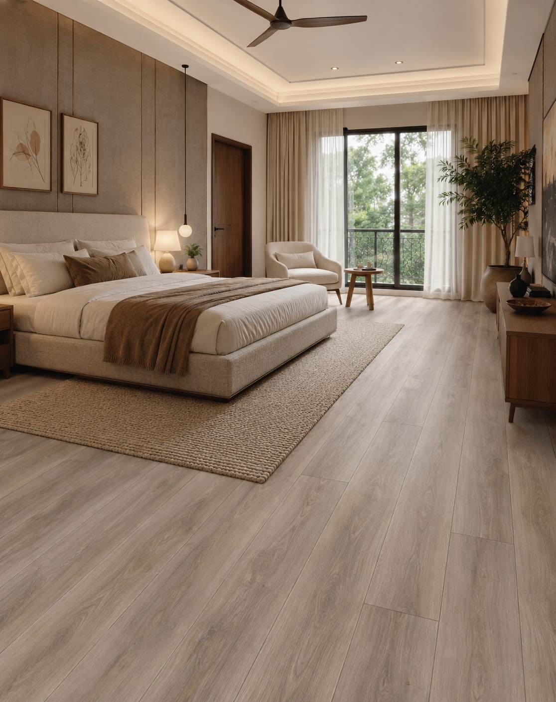Villa bedrooms