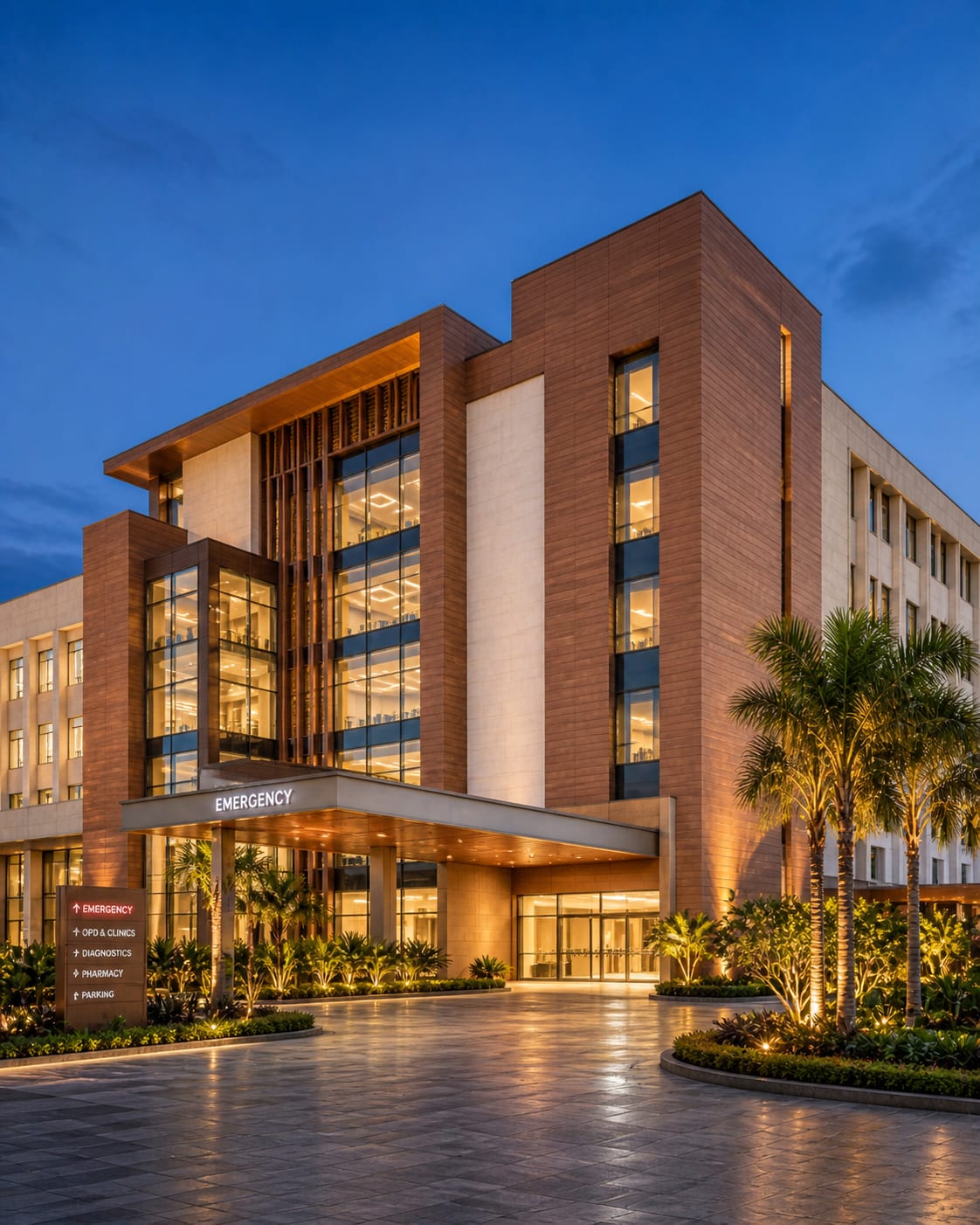 Hospitals and healthcare buildings