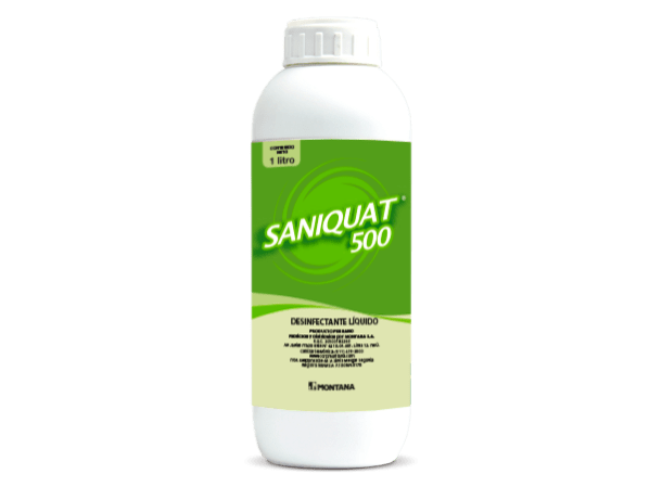 Saniquat® 500 (Uso Pecuario) venta programa de bioseguridad desinfectantes