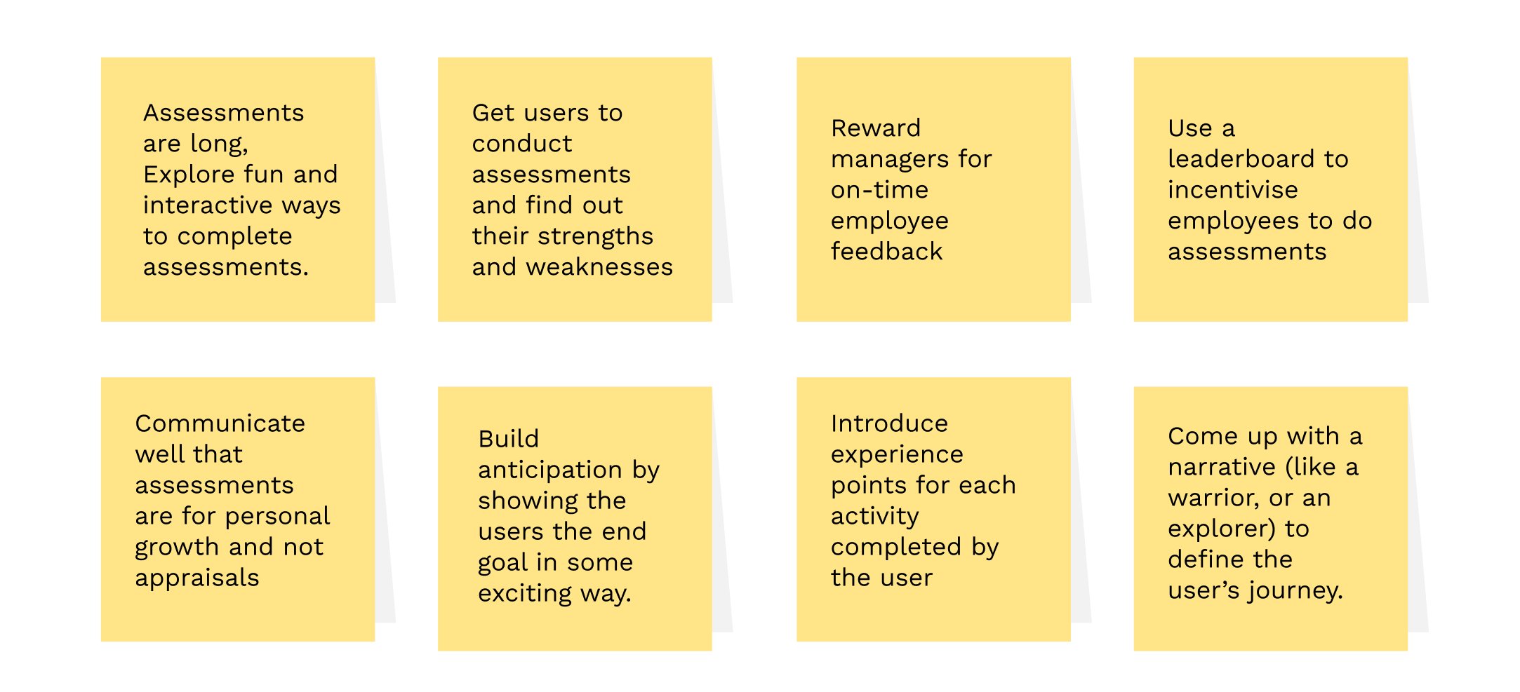 Ideas to Explore