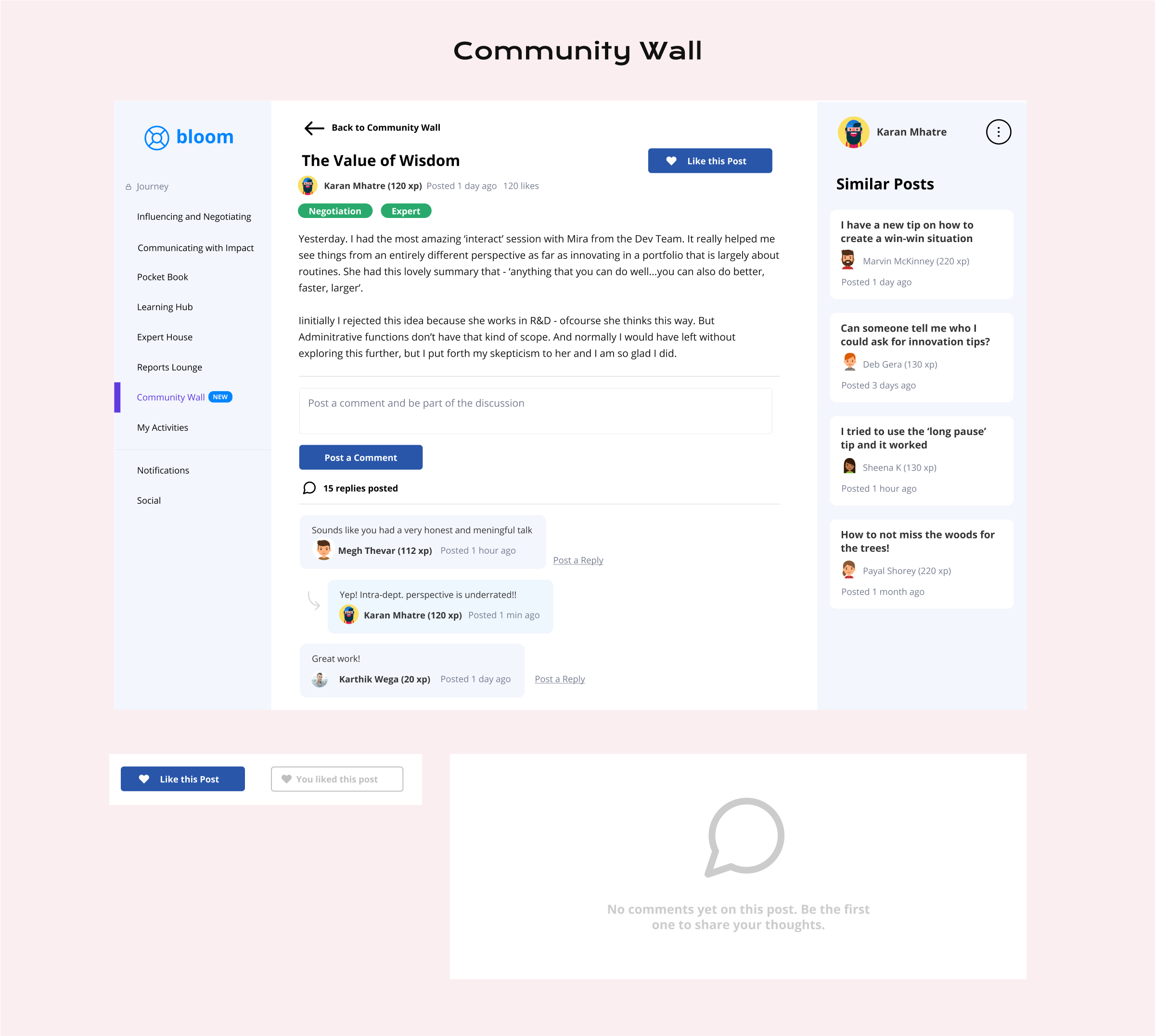 Community wall