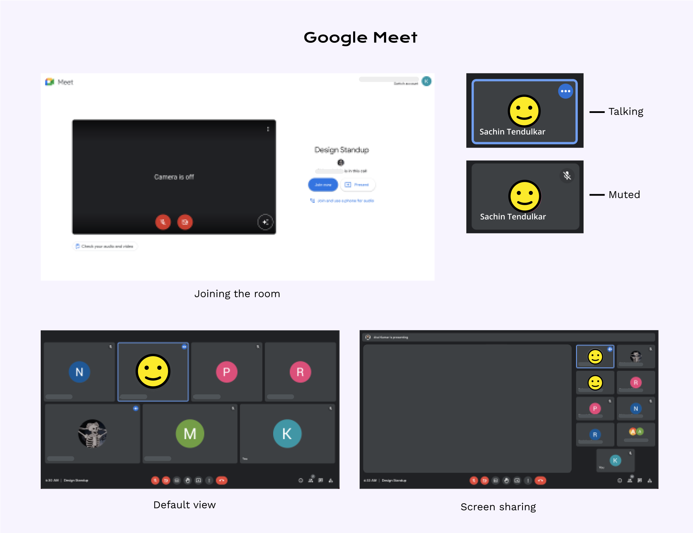 Google Meet Design Research