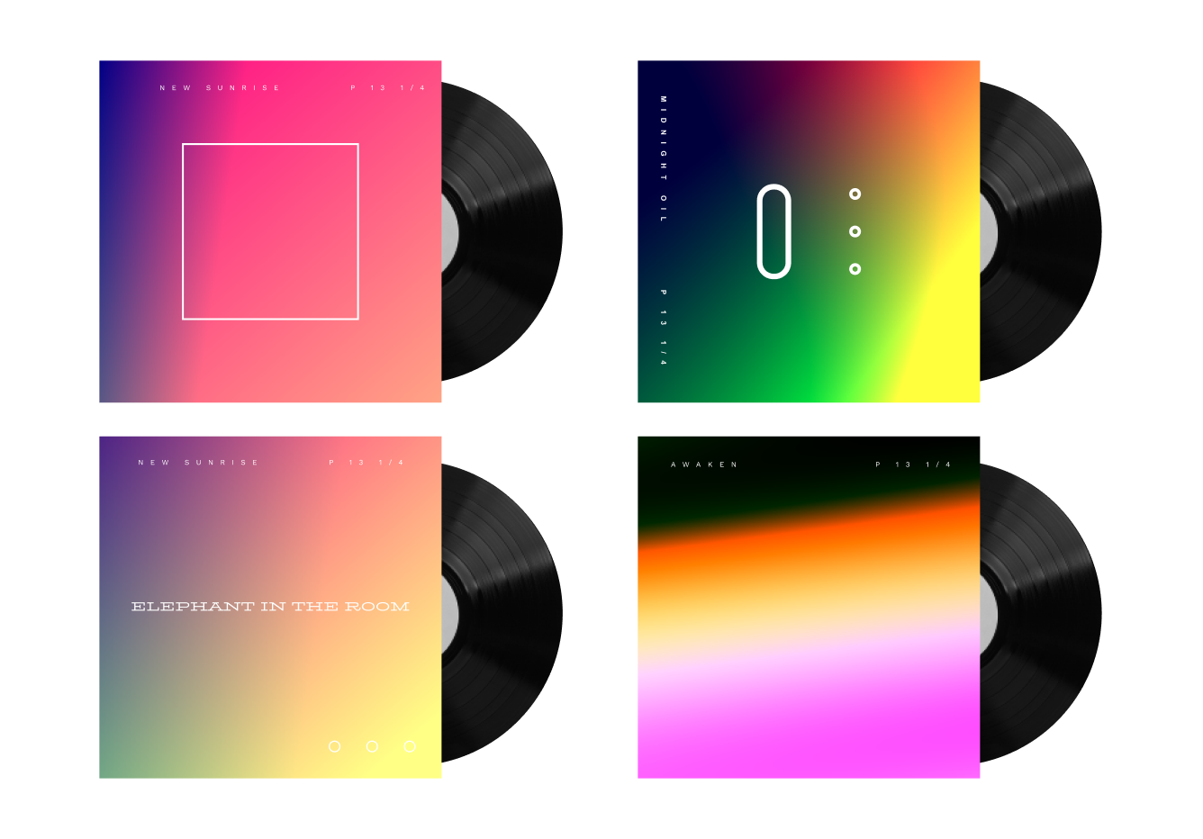 Thumnail for creating album art using shaders