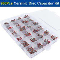 960 Pcs Capacitor Assorted Kit