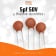 Ceramic Capacitor: 5. 50V (5pf, 0.005nf, 0.000005uf)