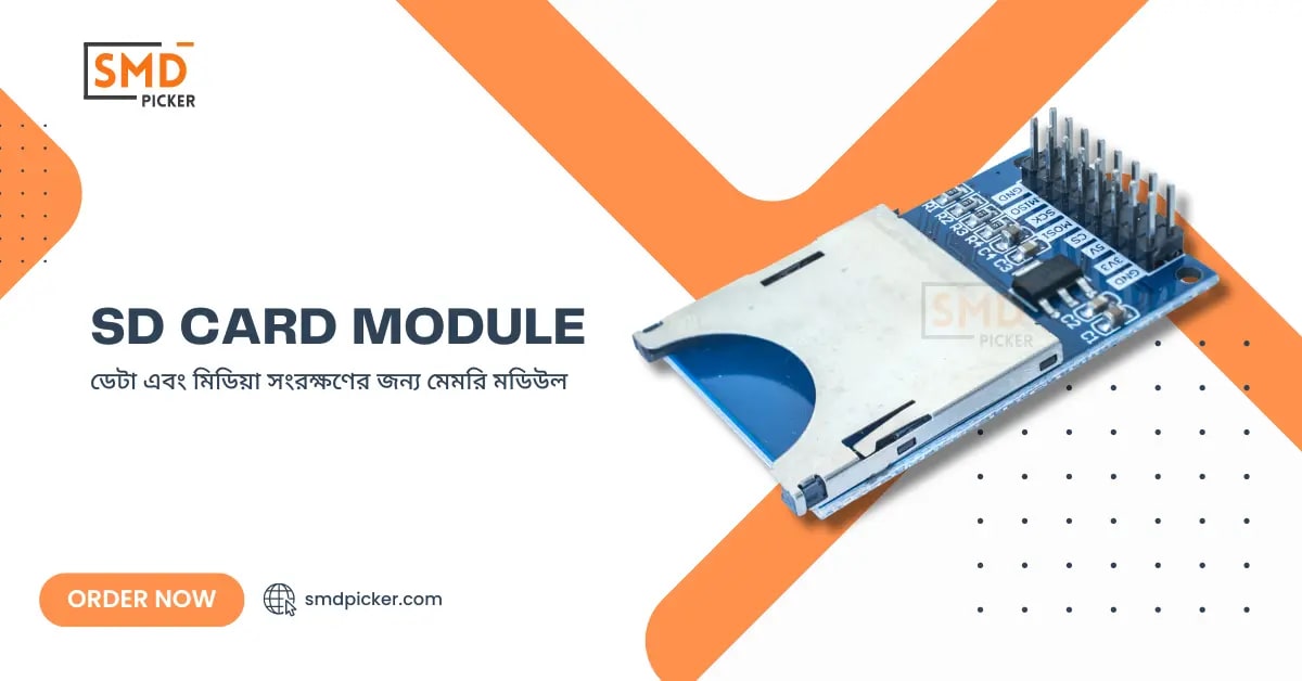 SD Card Module For Arduino, ESP32 And Respberry Pi, SD Card Read Write ...