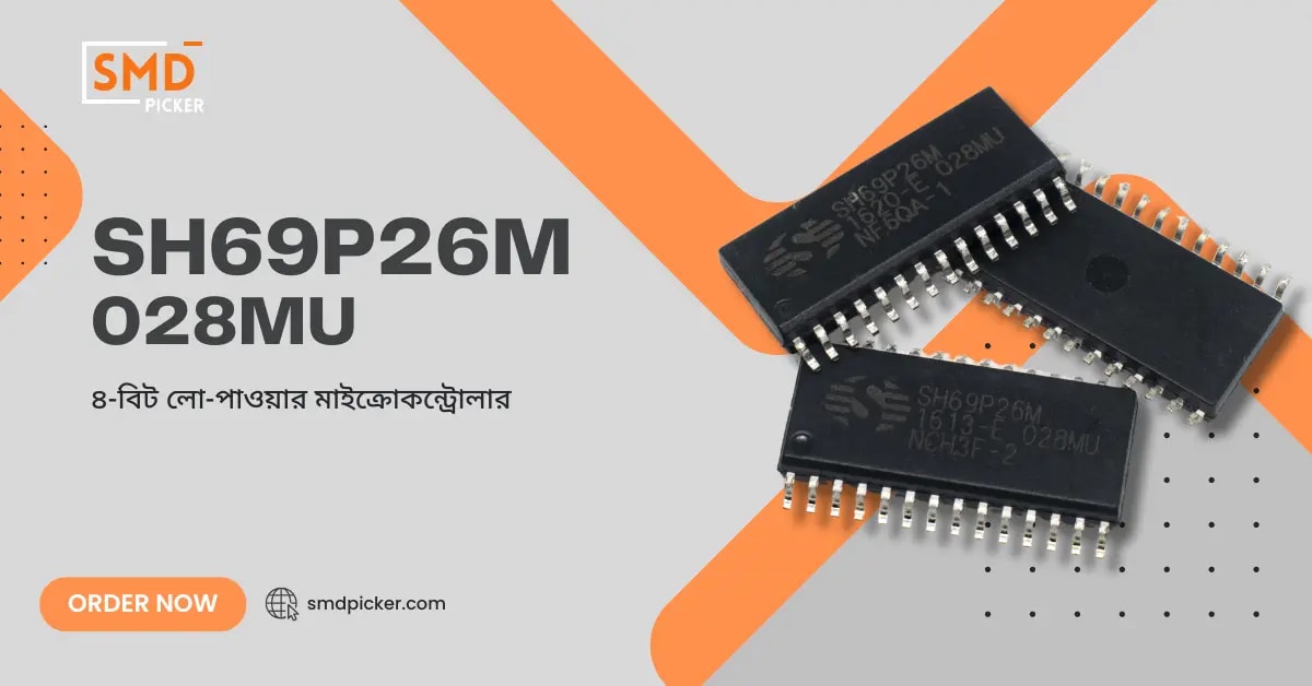 SH69P26M: 4-Bit Microcontroller With 6K X 16 OTP ROM | SMDPicker