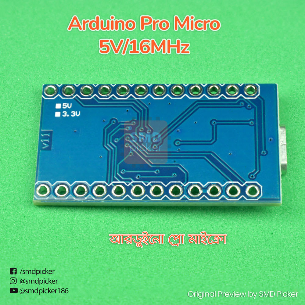 Arduino Micropro Expanded Module Arduino Pro Micro | SMDPicker