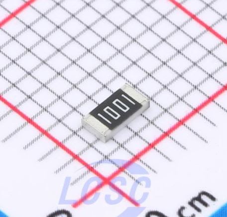 SMD resistor 1kΩ 250mW FRC1206F1001TS