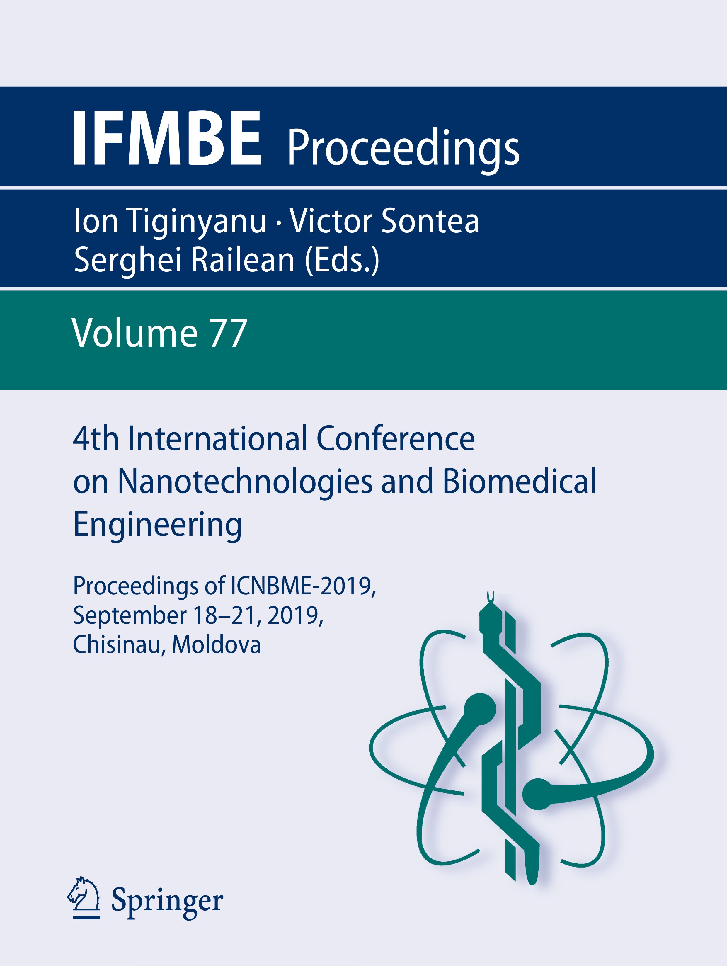 4th International conference on nanotechnologies and biomedical engineering, Volume 77