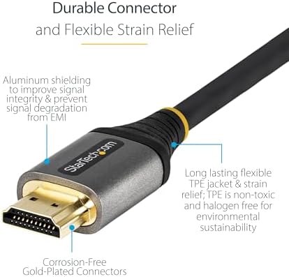 Vue 3 de Startechcom Cable Hdmi