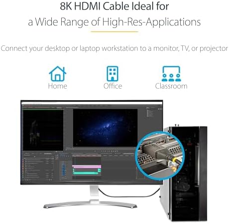 Vue 6 de Startechcom Cable Hdmi