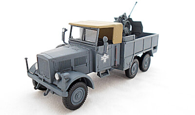 diecast military vehicle Einheits Diesel/Flak