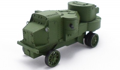 diecast military vehicle Putilow Garford