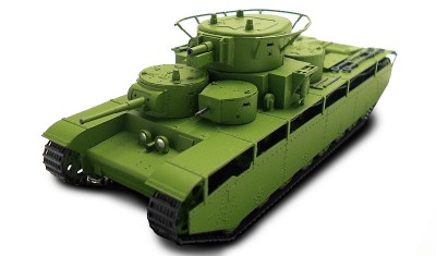 diecast tank T-35 (1936)