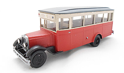 diecast bus ZIS-8