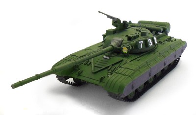 готовая модель танка T-64