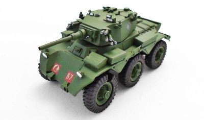 готовая модель бронеавтомобиля FV601 Saladin