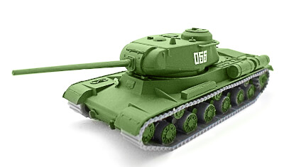 готовая модель танка ИС-1